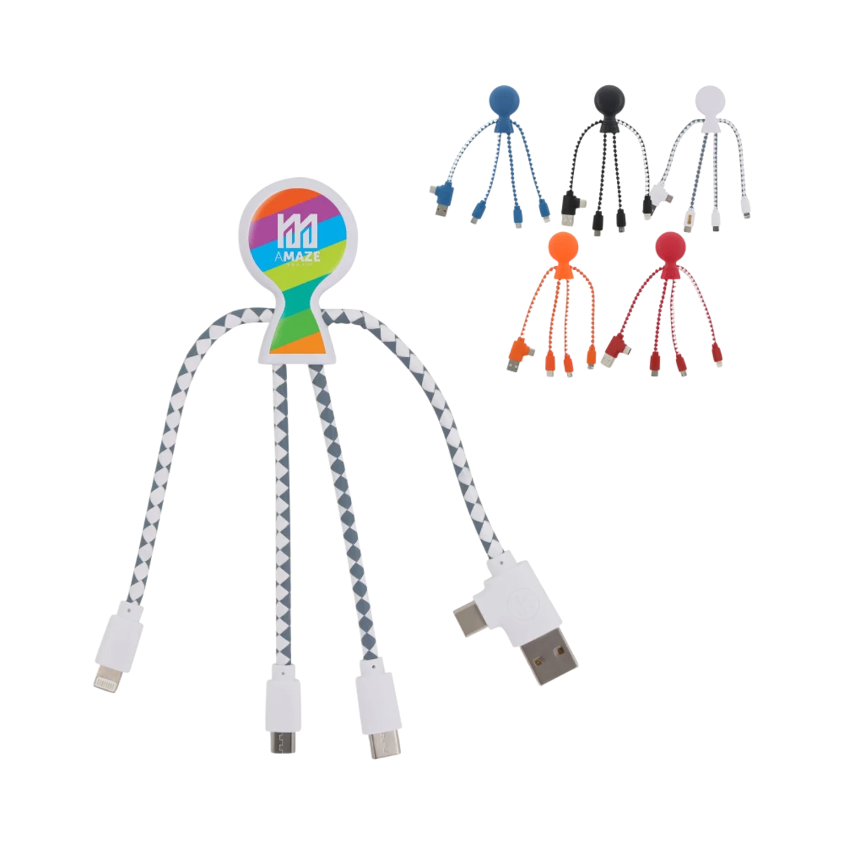 Xoopar Mr. Bio Charging Cable with Recycled Plastic main image