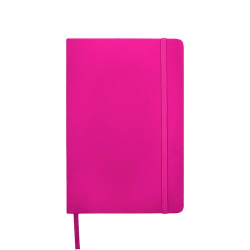 Spectrum A5 hard cover notebook magenta