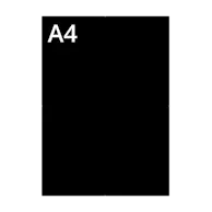 A4  210 x 297 mm