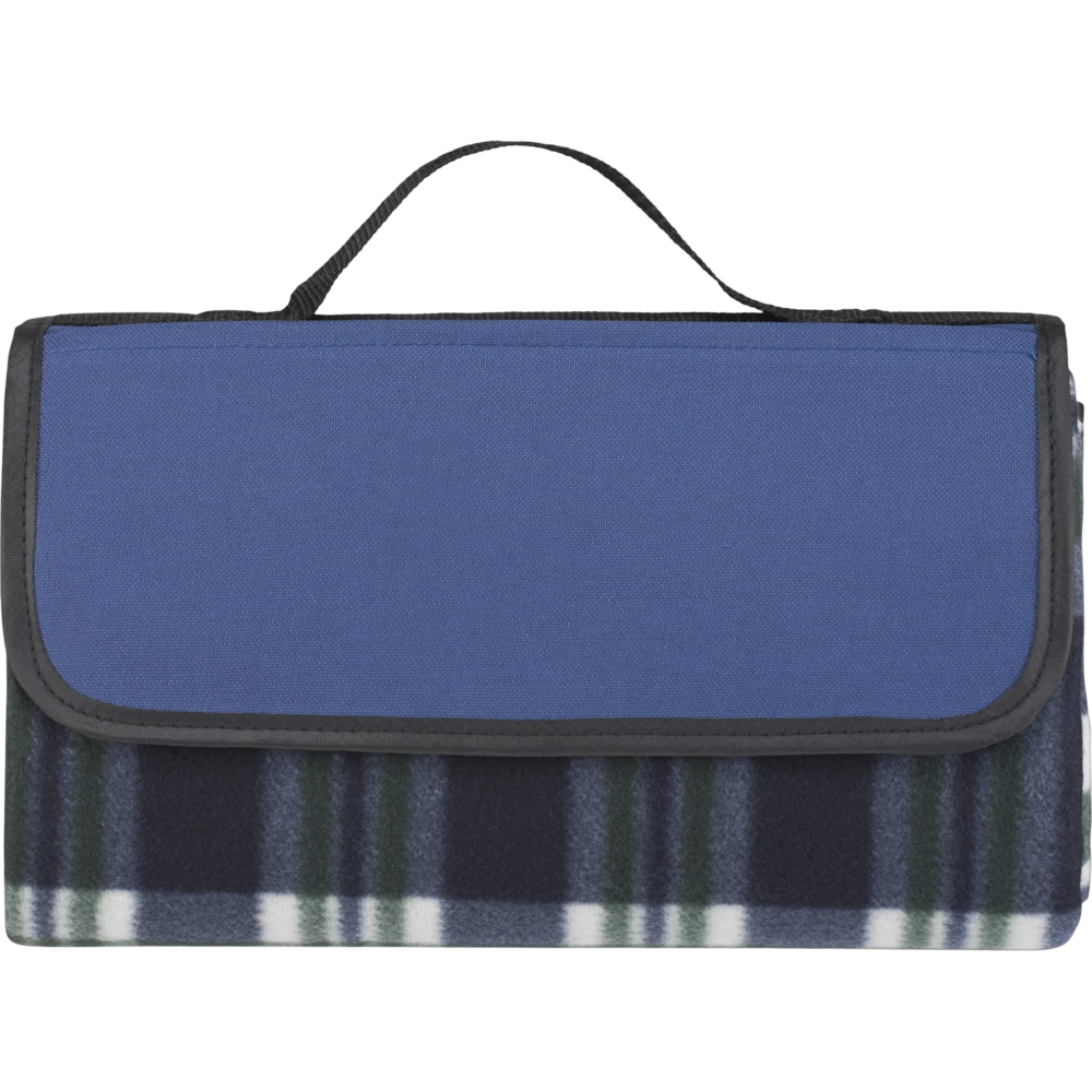 ICON - parkfleeceblanket navy_blue_w_blue_plaid