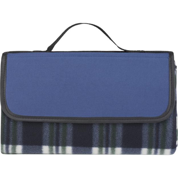 ICON - parkfleeceblanket navy_blue_w_blue_plaid