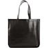 COLOR ICON - glosslaminatednonwovenshoppertote - Black