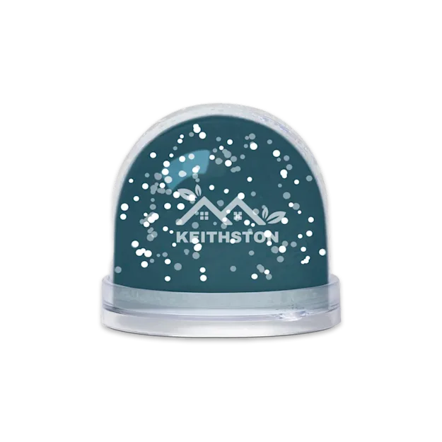 Personalisierte Schneekugel