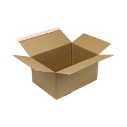 Onbedrukte verzenddozen