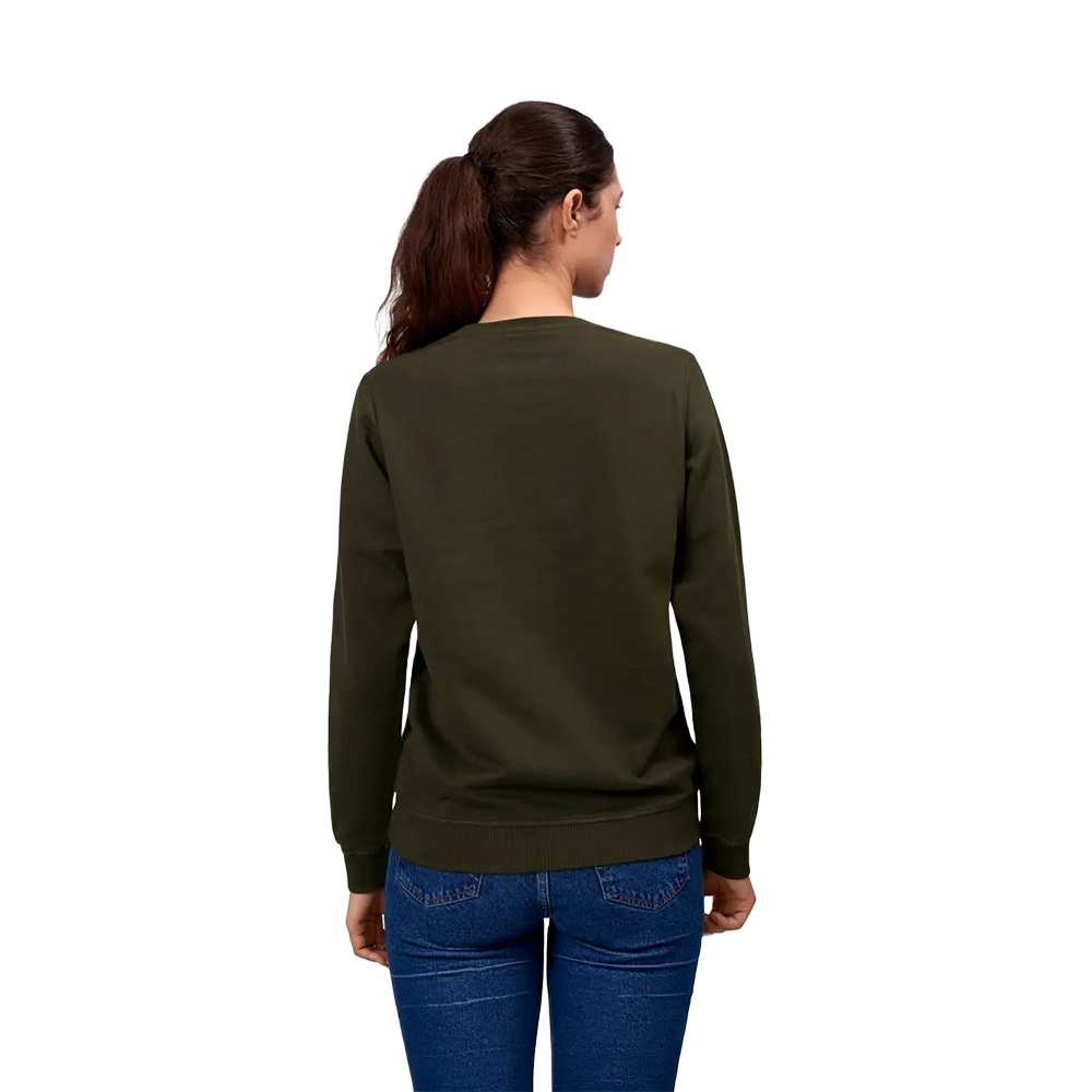 Women Organic Sweatshirt - back