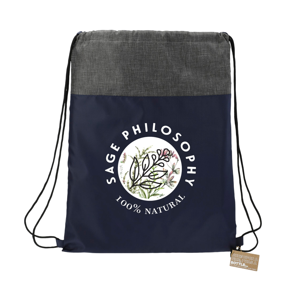 Ash Recycled Drawstring Bag