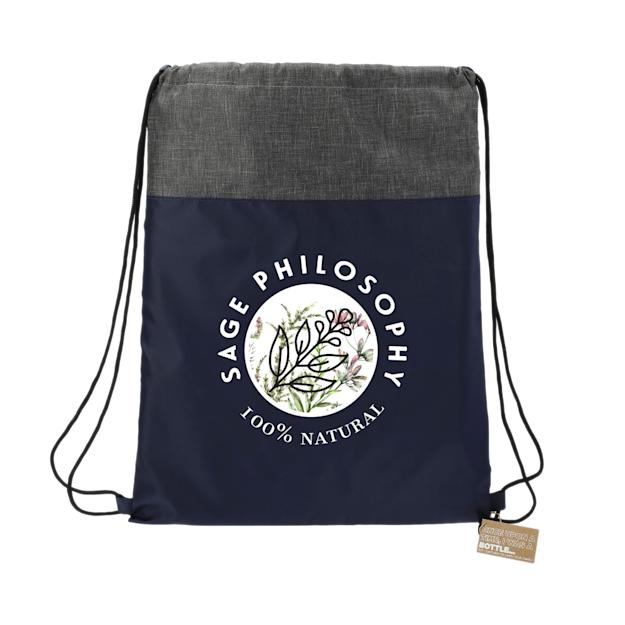 Ash Recycled Drawstring Bag