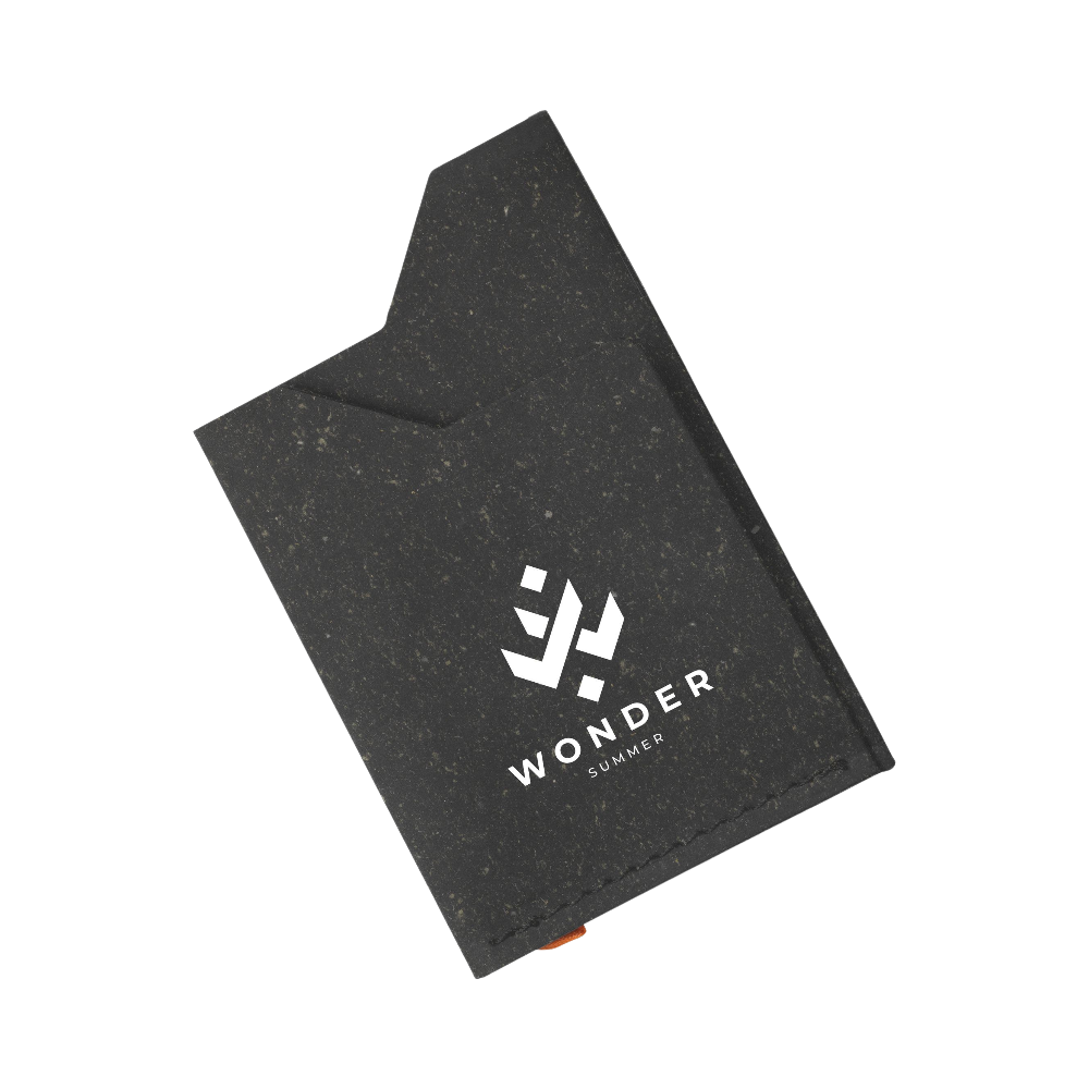 PDP - recycledleathercardholder square #00000000 background