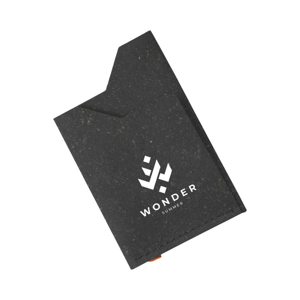 PDP - recycledleathercardholder square #00000000 background