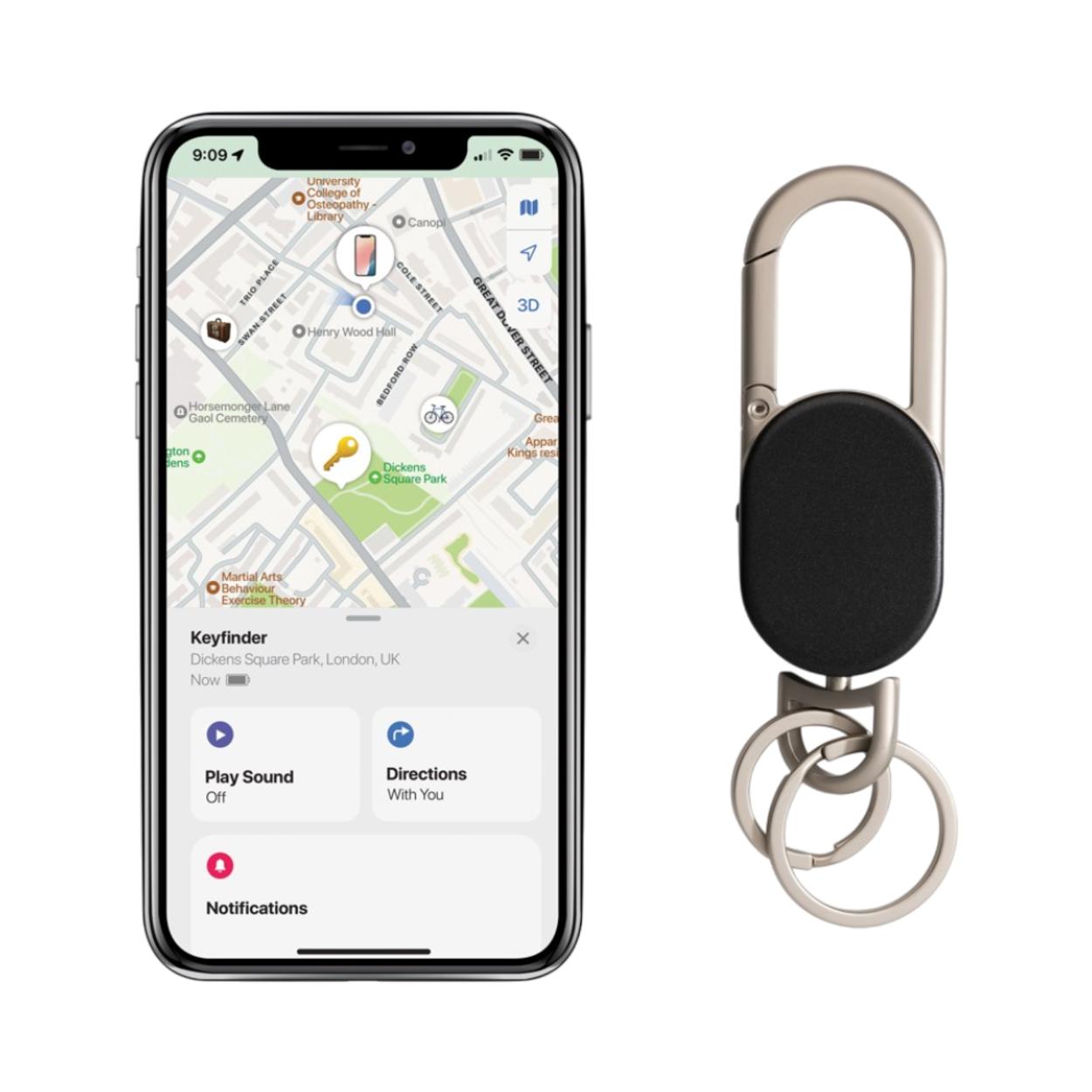 Keyfinder Keychain with USB C | HelloPrint