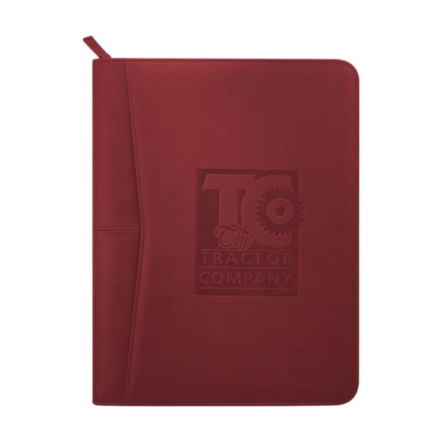 Pedova Zippered UltraHyde Padfolio