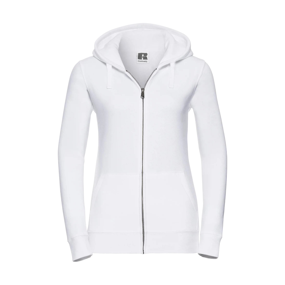 Russell Athletic Giacca Felpa Con Zip Per Donna – Modello Classico Con Cappuccio, Tasche E Polsini Elastici, Perfetta Per Ogni Giorno - 6