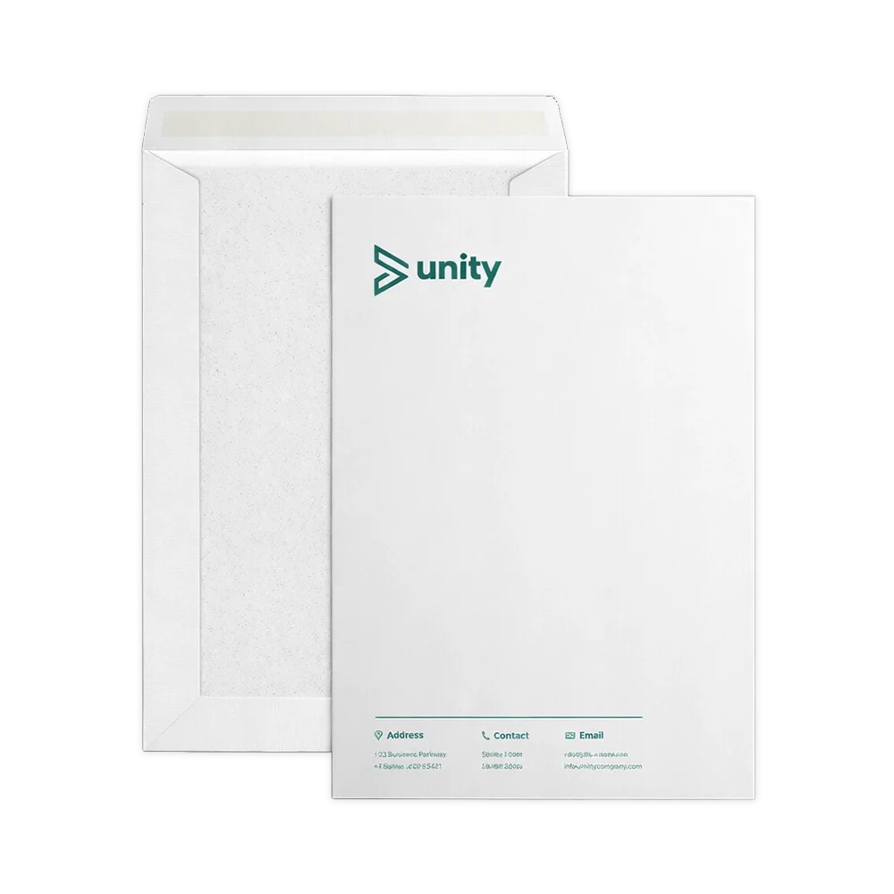 board backed envelopes