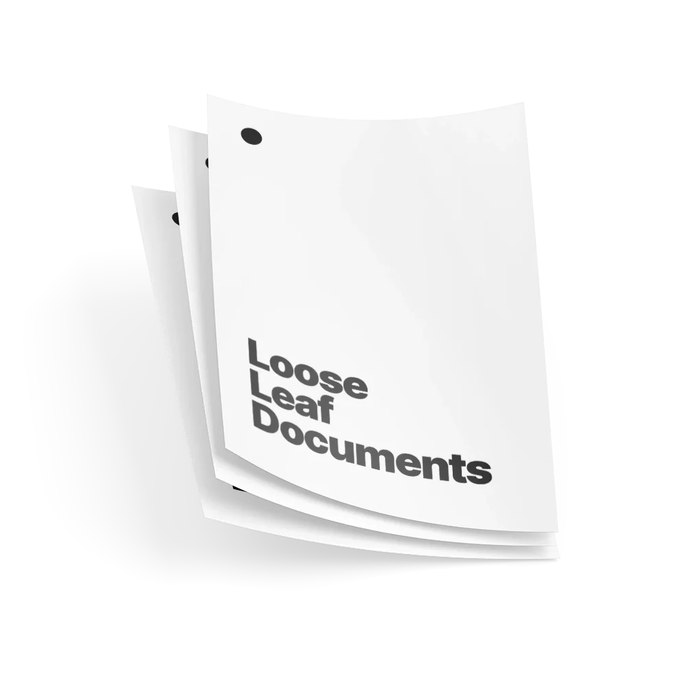 Loose Leaf Documents-catalog-image