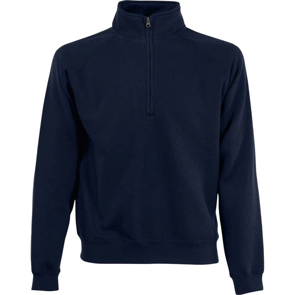 zipnecksweat260gsm620320u deep navy