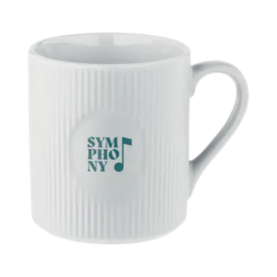 Ribbed Ceramic Mug