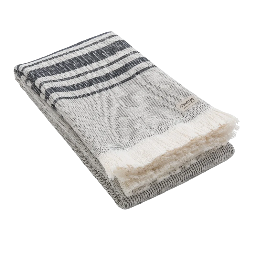 Ukiyo Soft Hammam Beach Towel | 100 x 180 cm-catalog-image