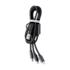 ICON - nylonchargingcableleif black
