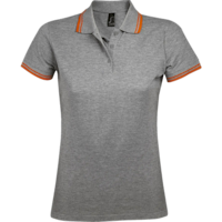 Gris mélangé / Orange