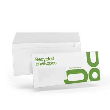Envelopes recycled paper
