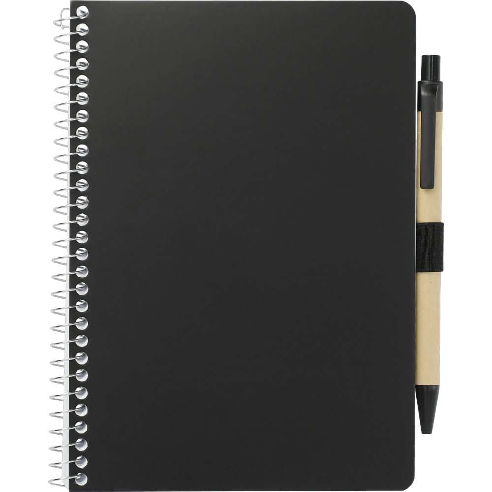 ICON - mixspiralnotebookpen5x7in black