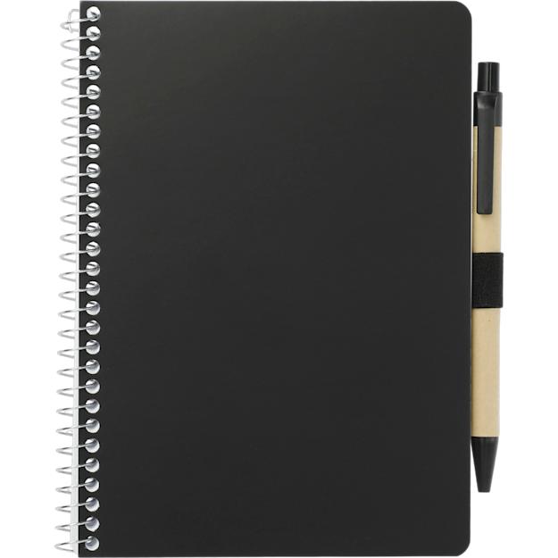 ICON - mixspiralnotebookpen5x7in black