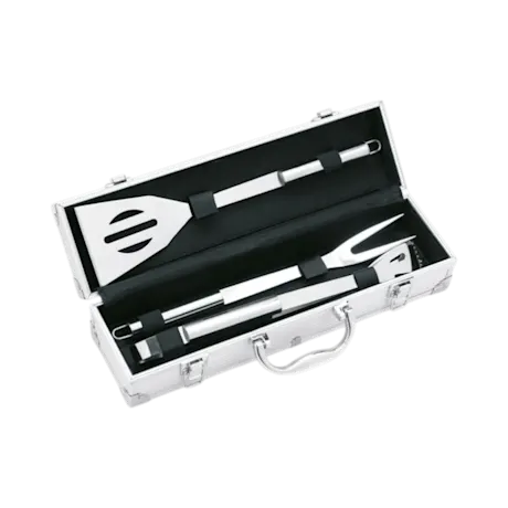 Asador 3 BBQ Tools Aluminium Case