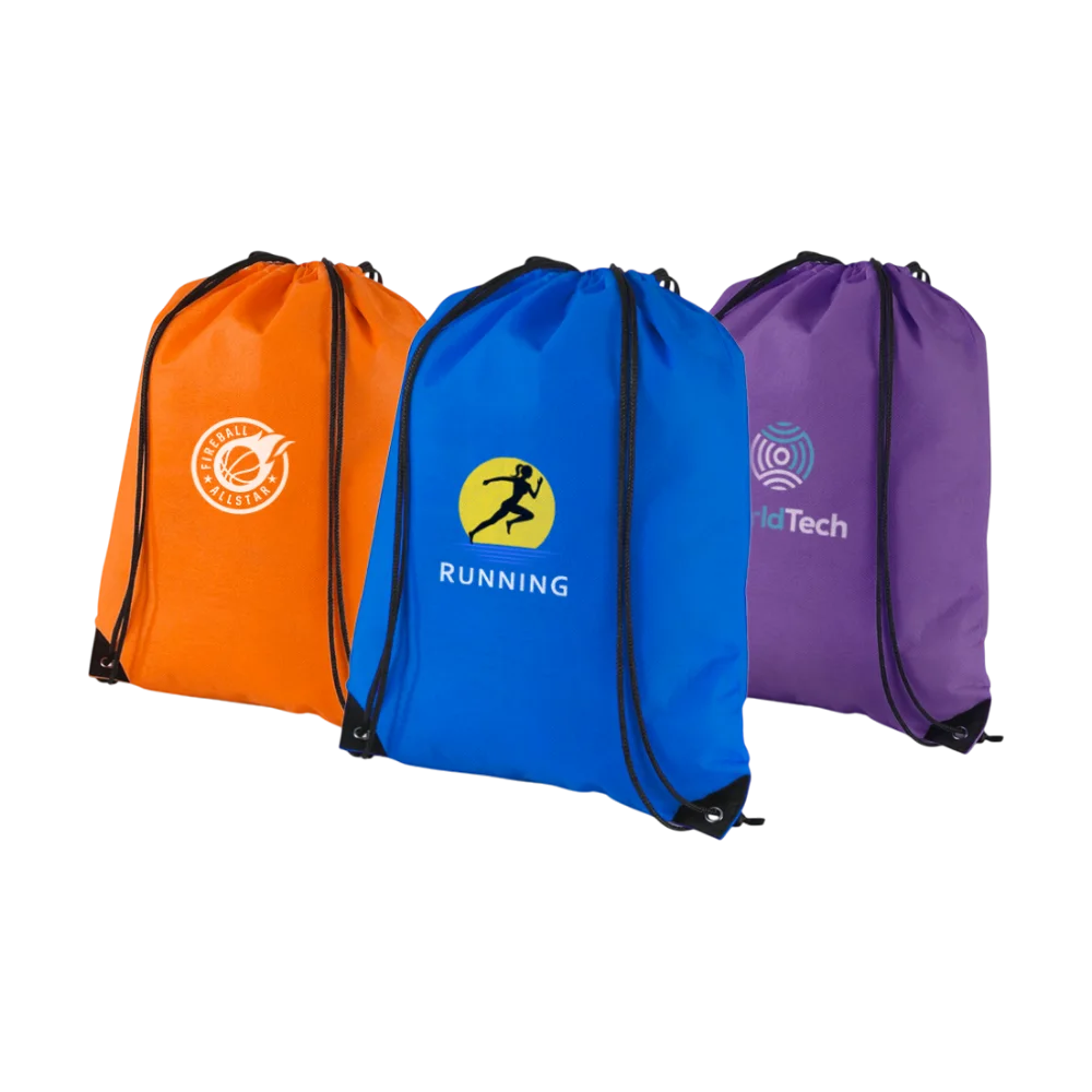 Evergreen non-woven drawstring backpack 5L PDP