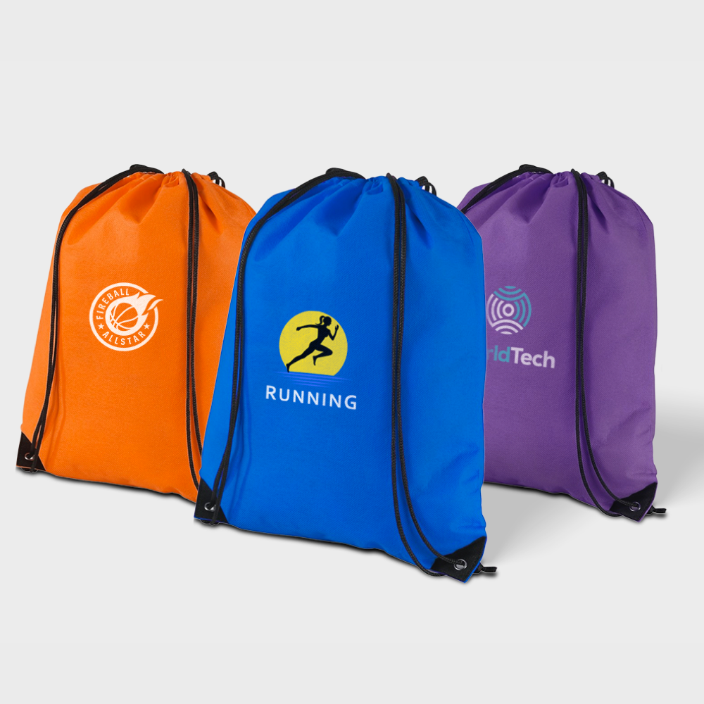 Evergreen non-woven drawstring backpack 5L PDP