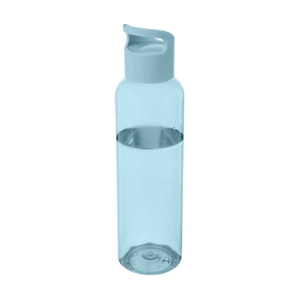 Botella de agua de plástico reciclado Sky 650 ml HelloPrint
