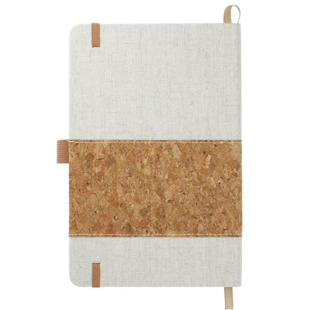 Recycled Cotton Cork Notebook-2