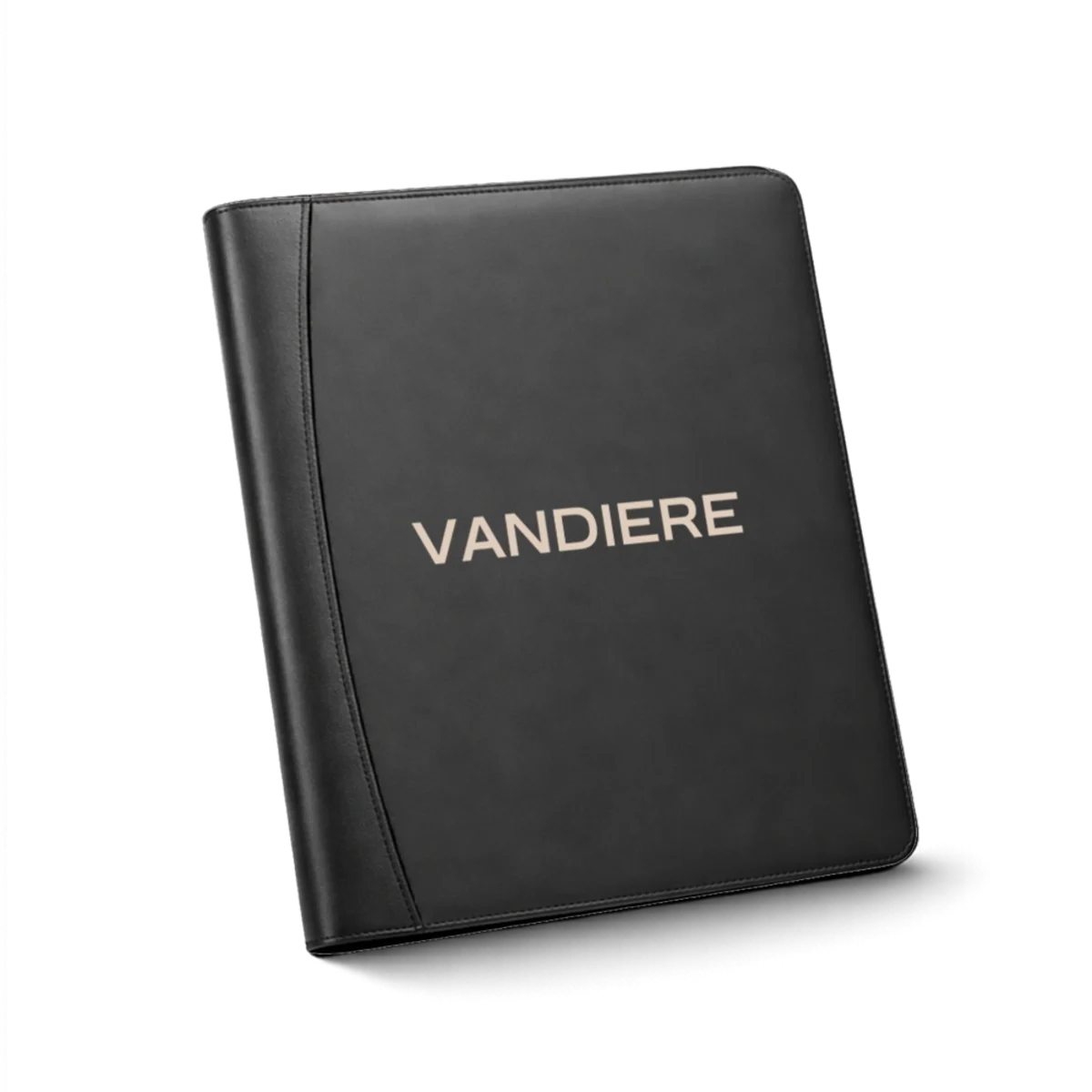 RCS Recycled PU Deluxe Tech Portfolio with Zipper main image