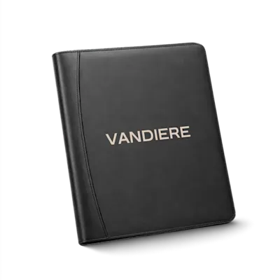 RCS Recycled PU Deluxe Tech Portfolio with Zipper