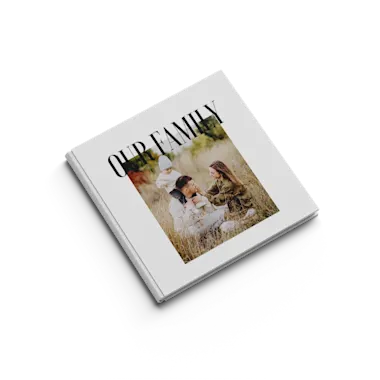 Livre photo carré grand (21 x 21 cm)