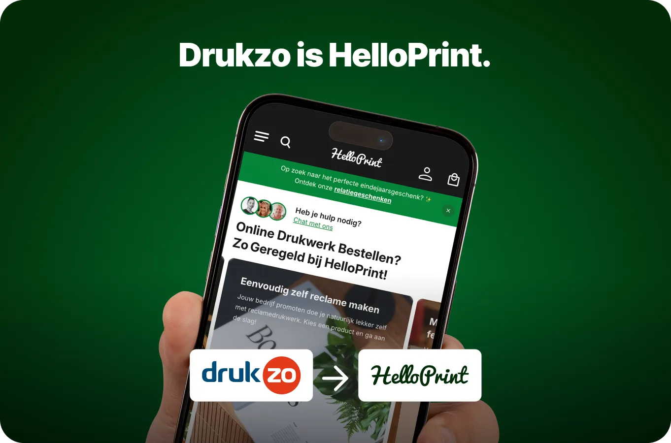 Één internationale naam voor al onze labels: Drukzo is nu HelloPrint