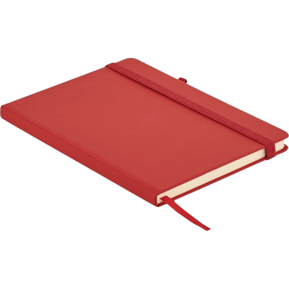 ICON - arpurecycledleathera5notebook red