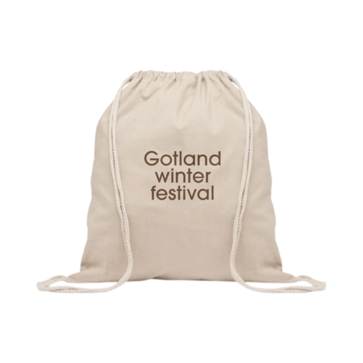 CABETRI Recycled Cotton Drawstring Bag main image