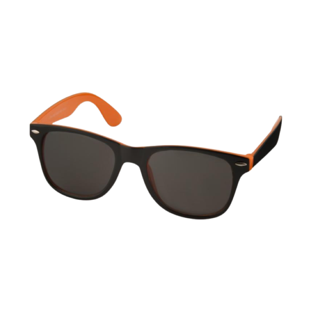 Sun Ray with two coloured tones orange black