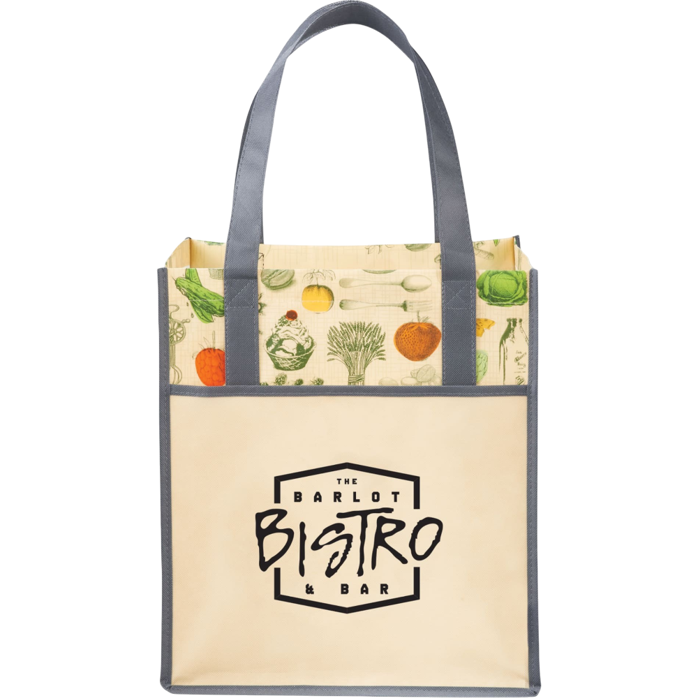 PDP - biggroceryvintagelaminatednonwoventote square #00000000 background