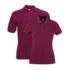 Fruit of the Loom Premium Polo Shirt ICON burgundy