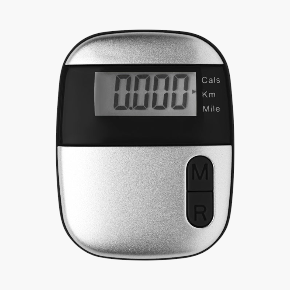 Podomètre MidOcean ONMOOD – MO1187 – Noir – Compteur De Pas – Neuf
