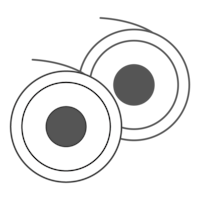 ⌀20 mm - Double face