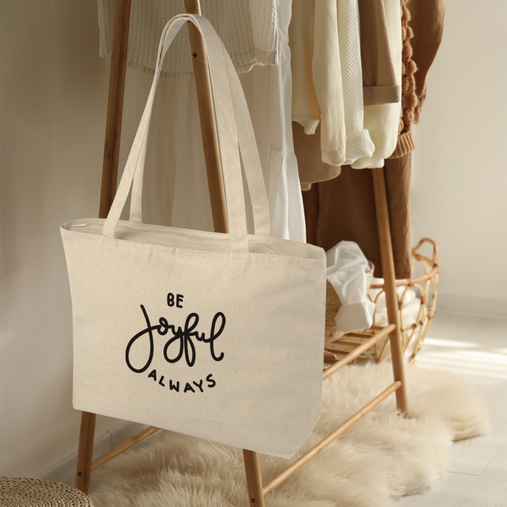 Ningbo 320 gsm zippered cotton tote bag 15L PDP Copy 3