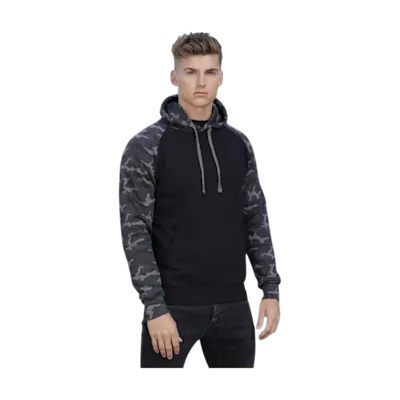 Just Hoods Baseball Hoodie