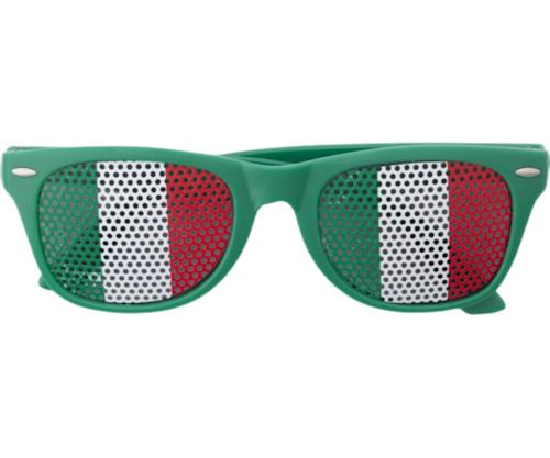 plexiglasssunglasseswithcountryflaglexi red green