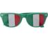 plexiglasssunglasseswithcountryflaglexi red green