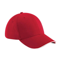 ICON - athleisure6panelcap classic_red_white