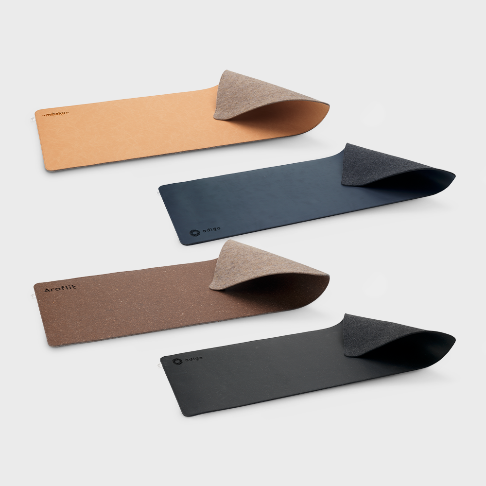 Bureau-onderlegger gerecycled leer