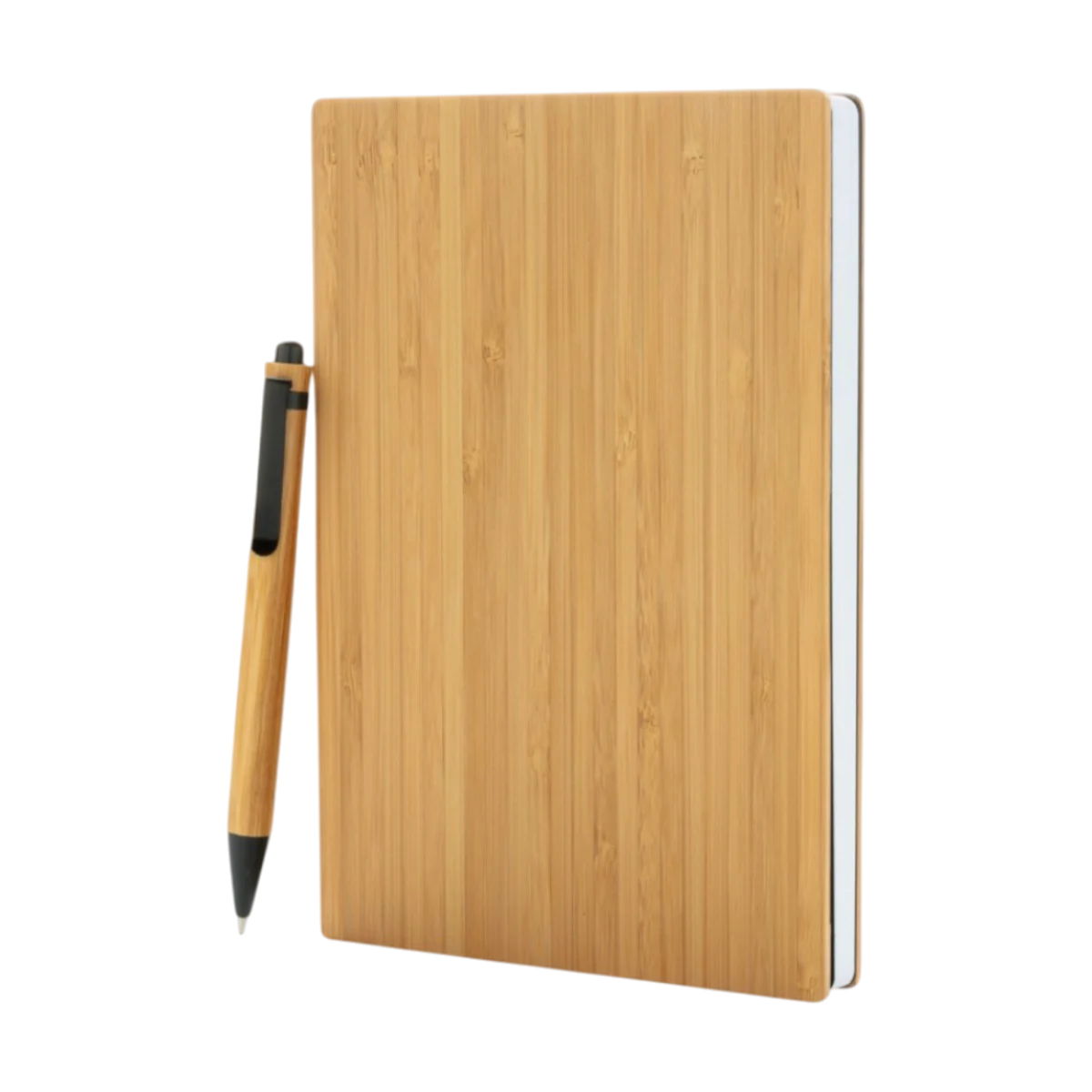 A5 Bamboo Notebook & Pen Set main image