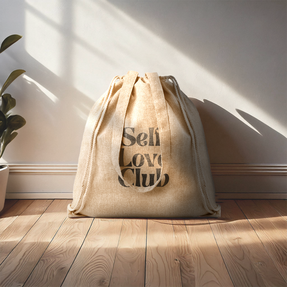 moiraduo140grmrecycledfabricbag setting1